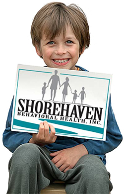 boy with sign